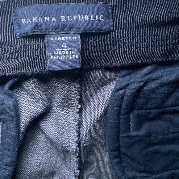 Banana Republic - Gray High Stretch Cropped Skinny Pants - Size 4 - Picture 6 of 12